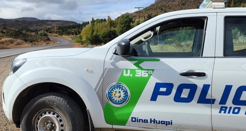 La Policía detuvo a los tres autores de un robo calificado en Dina Huapi