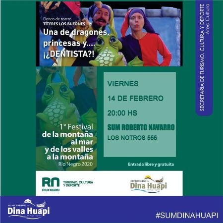 La agenda cultural en Dina Huapi para este finde