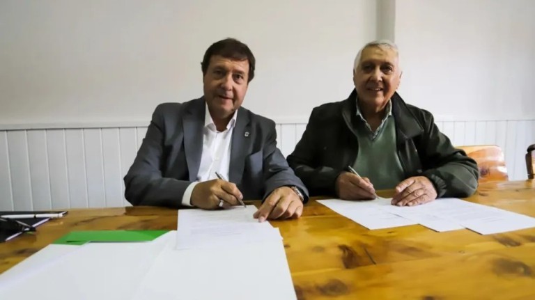 Dina Huapi mejora su infraestructura municipal gracias al bono petrolero