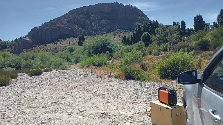 Nuevas captaciones de agua mejorarán el servicio en Dina Huapi