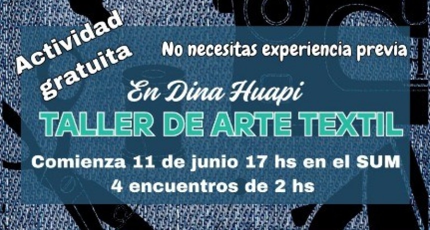 Curso intensivo en el arte textil
