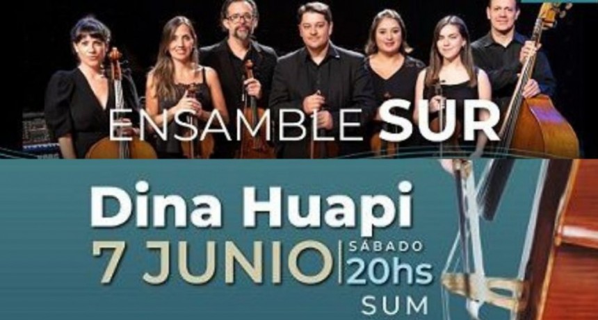 Ensamble sur se presenta en Dina Huapi