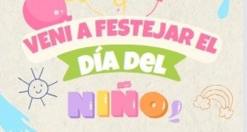 Festejamos el día del niño en el Polideportivo