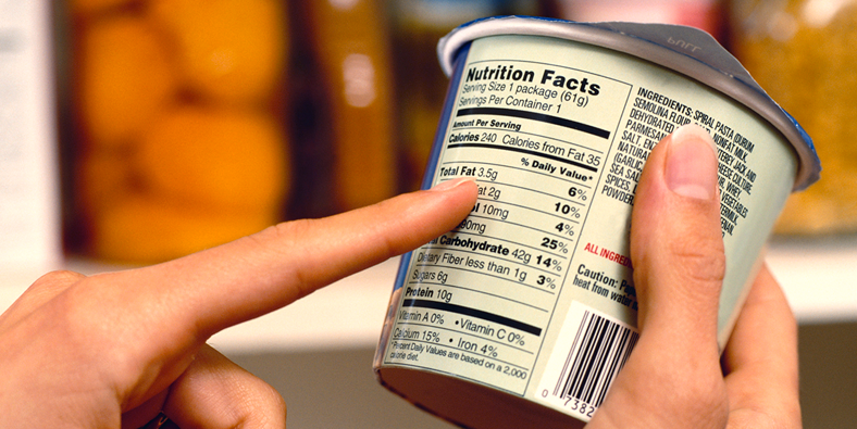 La importancia de leer las etiquetas de los alimentos 