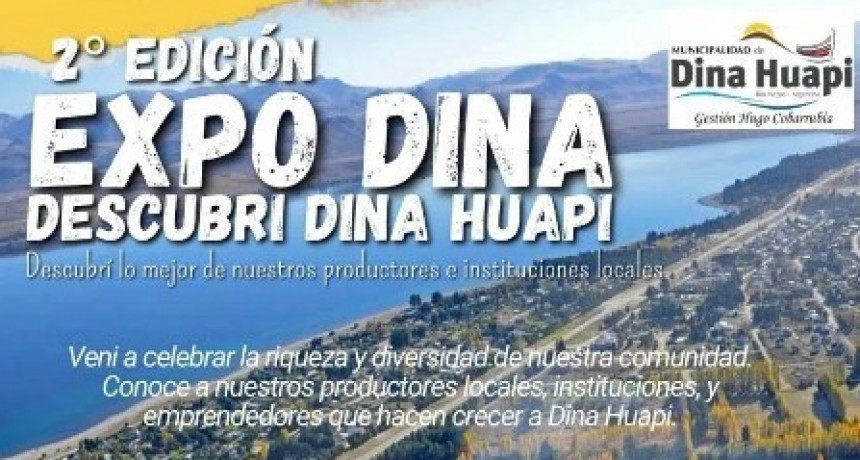 Dina Huapi se prepara para la 2° edición de la Expo Dina