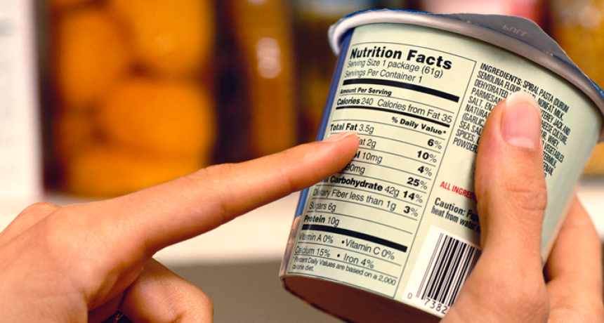 La importancia de leer las etiquetas de los alimentos 