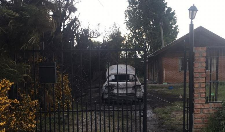 Cinco focos de incendio durante la madrugada en Dina Huapi