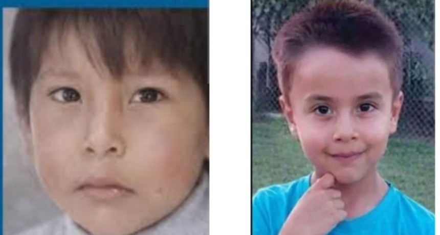 Marcha por aparici&oacute;n de Loan y Lian en Dina Huapi