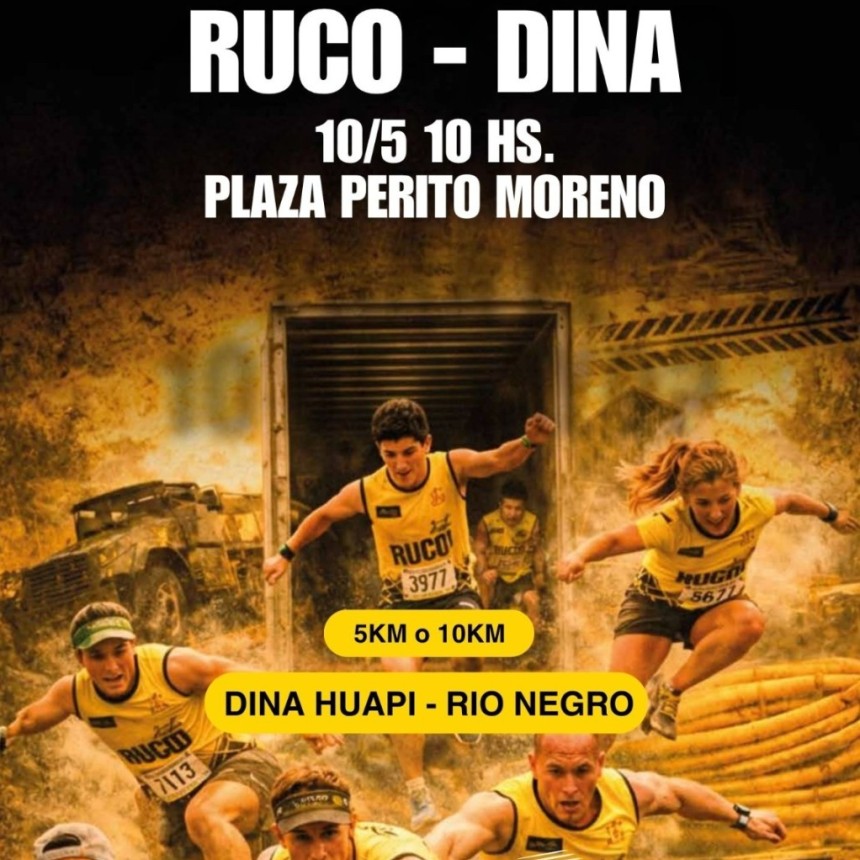 Dina Huapi se prepara para vivir una ma&ntilde;ana &eacute;pica con una nueva edici&oacute;n de RUCO DINA