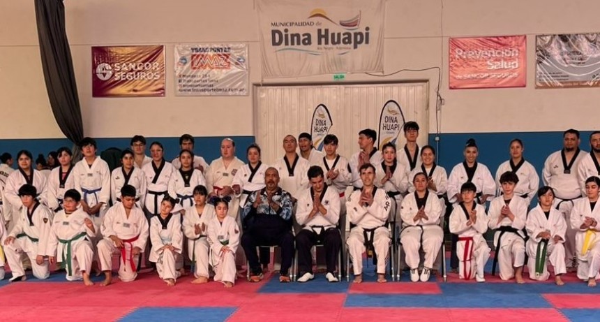 Mas de 180 deportistas participaron del encuentro regional de Taekwond realizado en Dina Huapi