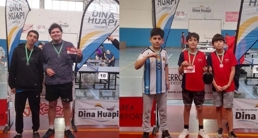 2do Gran Prix de Tenis de Mesa con participaci&oacute;n regional en Dina Huapi