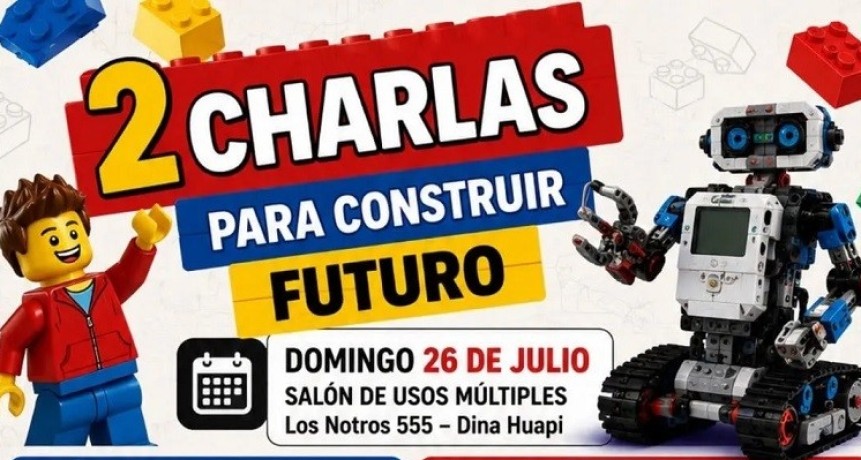 Dina Huapi ofrecer&aacute; una jornada gratuita de ciencia y rob&oacute;tica para ni&ntilde;os, j&oacute;venes y adultos