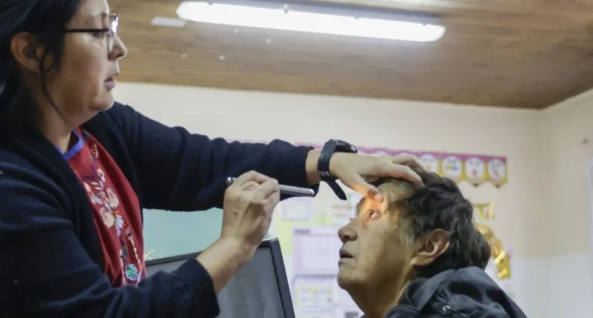 Llega a Dina Huapi la propuesta provincial que brinda acceso a la salud visual